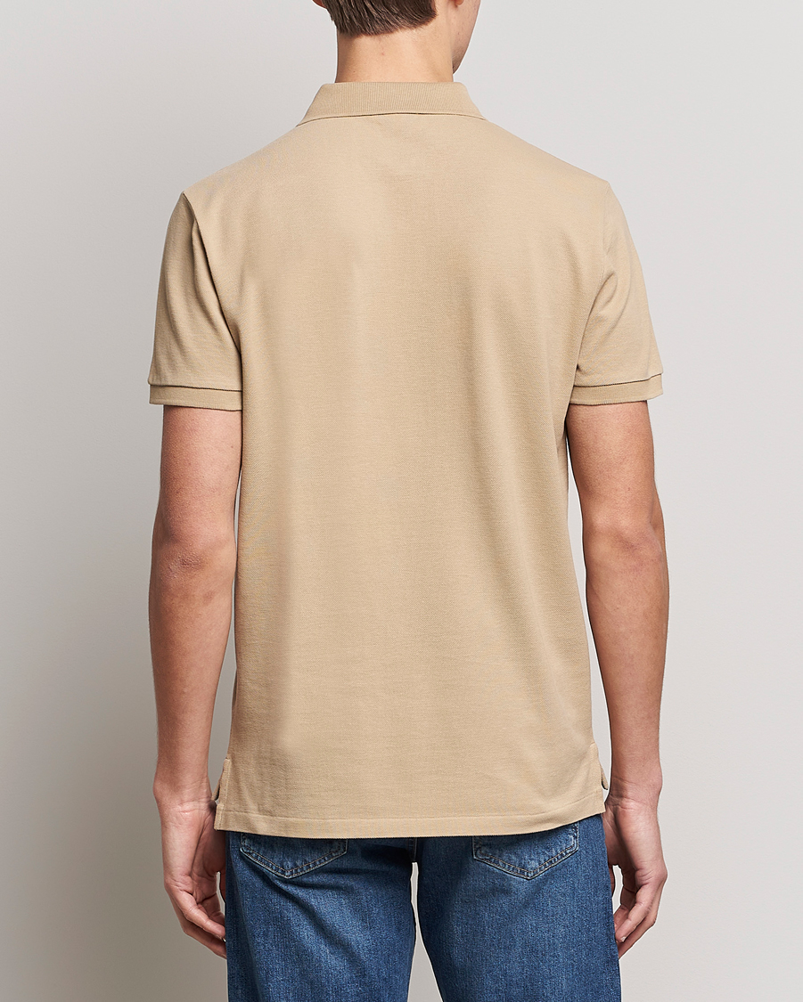 Herr | Pikéer | Polo Ralph Lauren | Custom Slim Fit Polo Coastal Beige