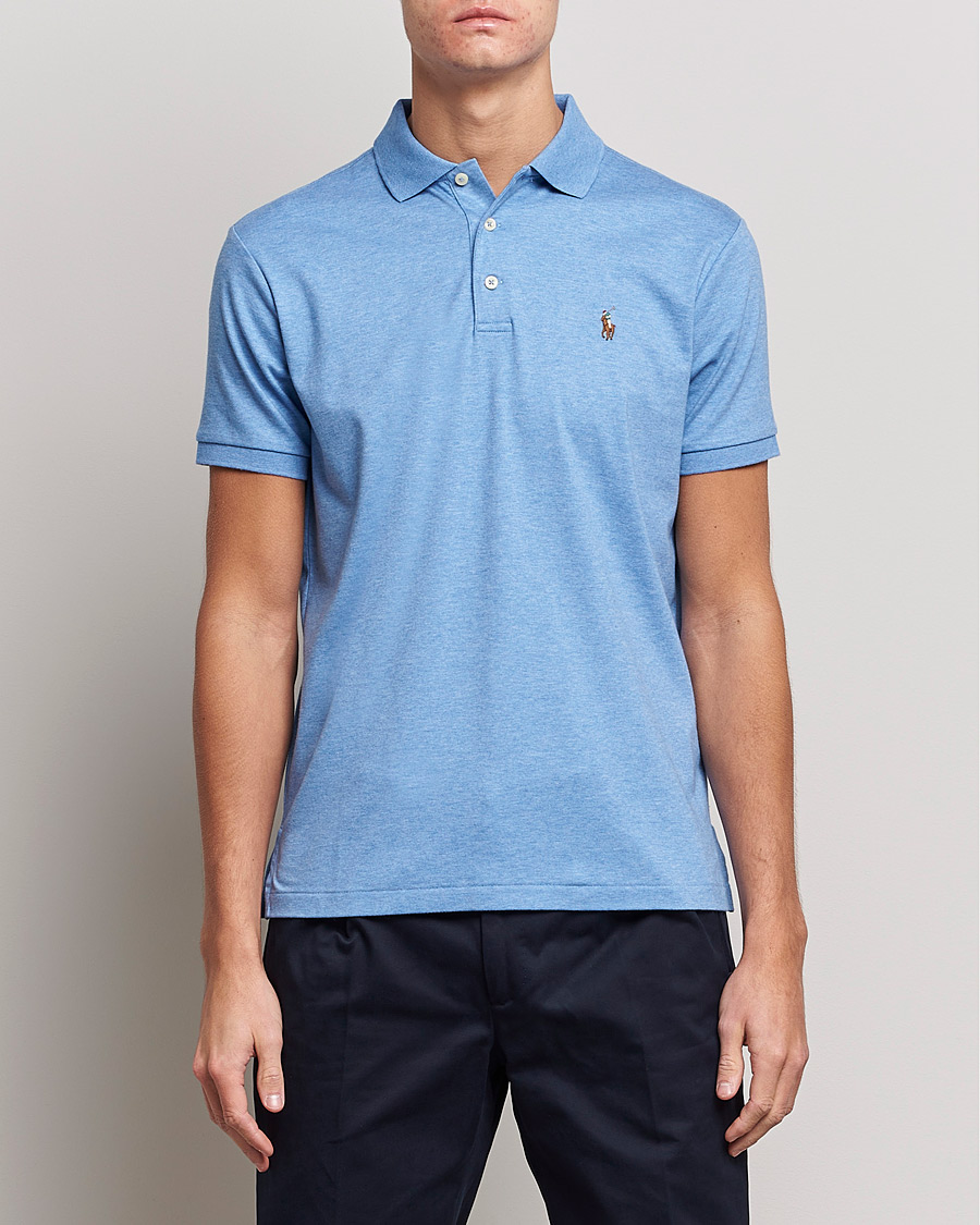 Herr |  | Polo Ralph Lauren | Luxury Pima Cotton Polo Soft Royal Heather