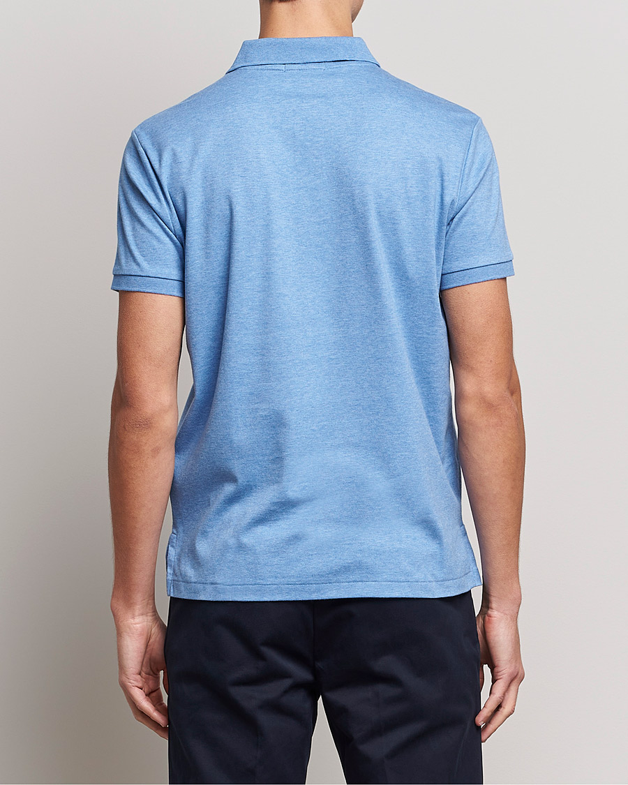 Herr | Pikéer | Polo Ralph Lauren | Luxury Pima Cotton Polo Soft Royal Heather
