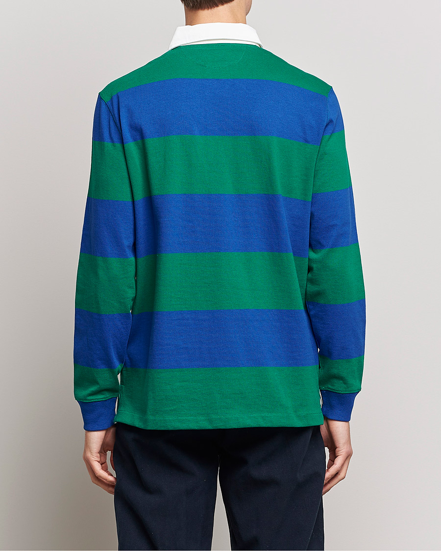 Herr | Tröjor | Polo Ralph Lauren | Jersey Striped Rugger Blue/Green