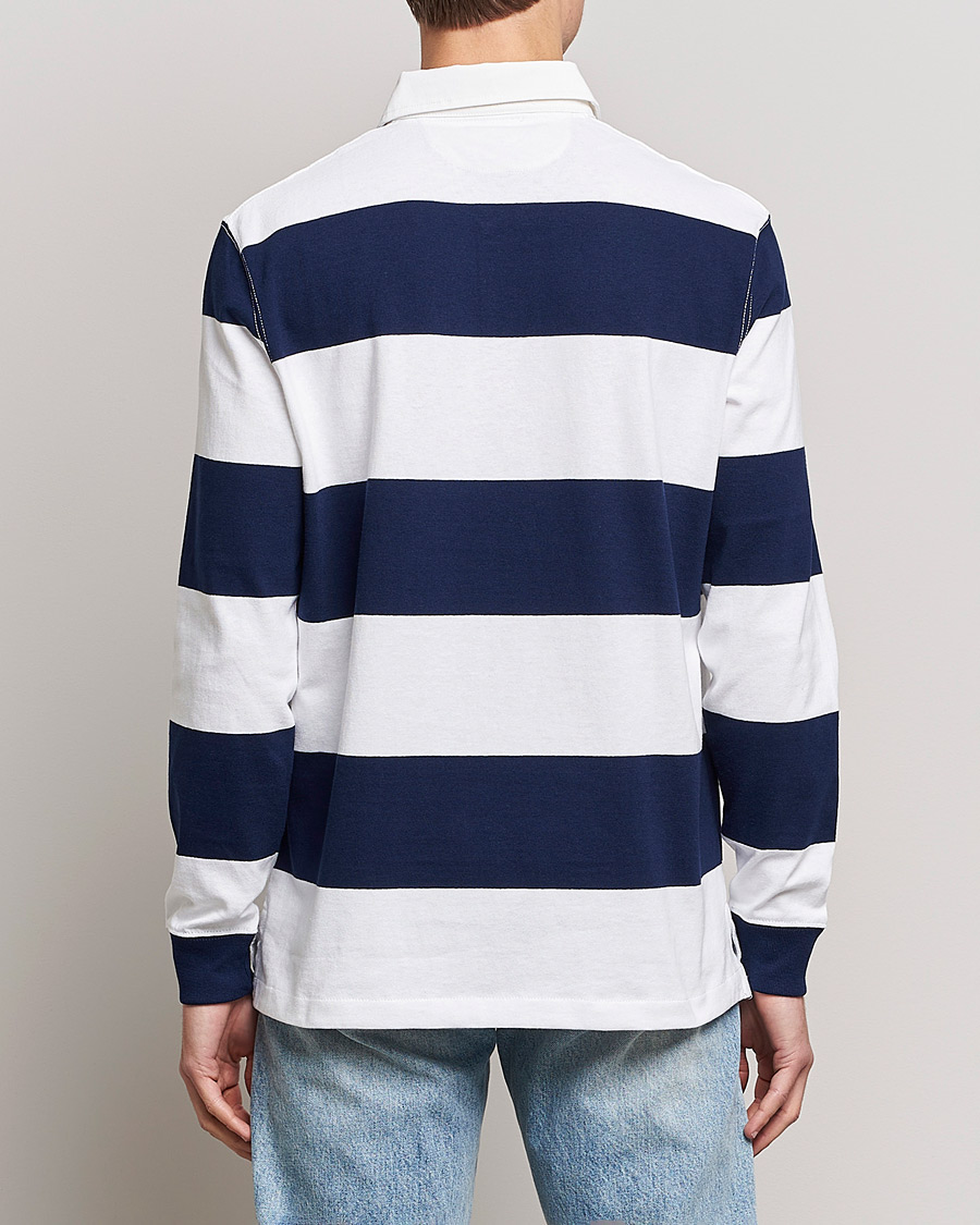 Herr | Tröjor | Polo Ralph Lauren | Striped Rugger Navy/White