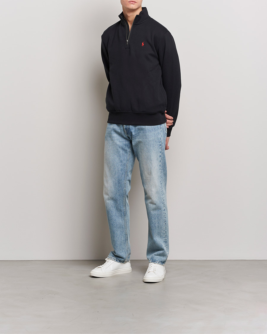 Herr | Tröjor | Polo Ralph Lauren | Magic Fleece Half-Zip Black