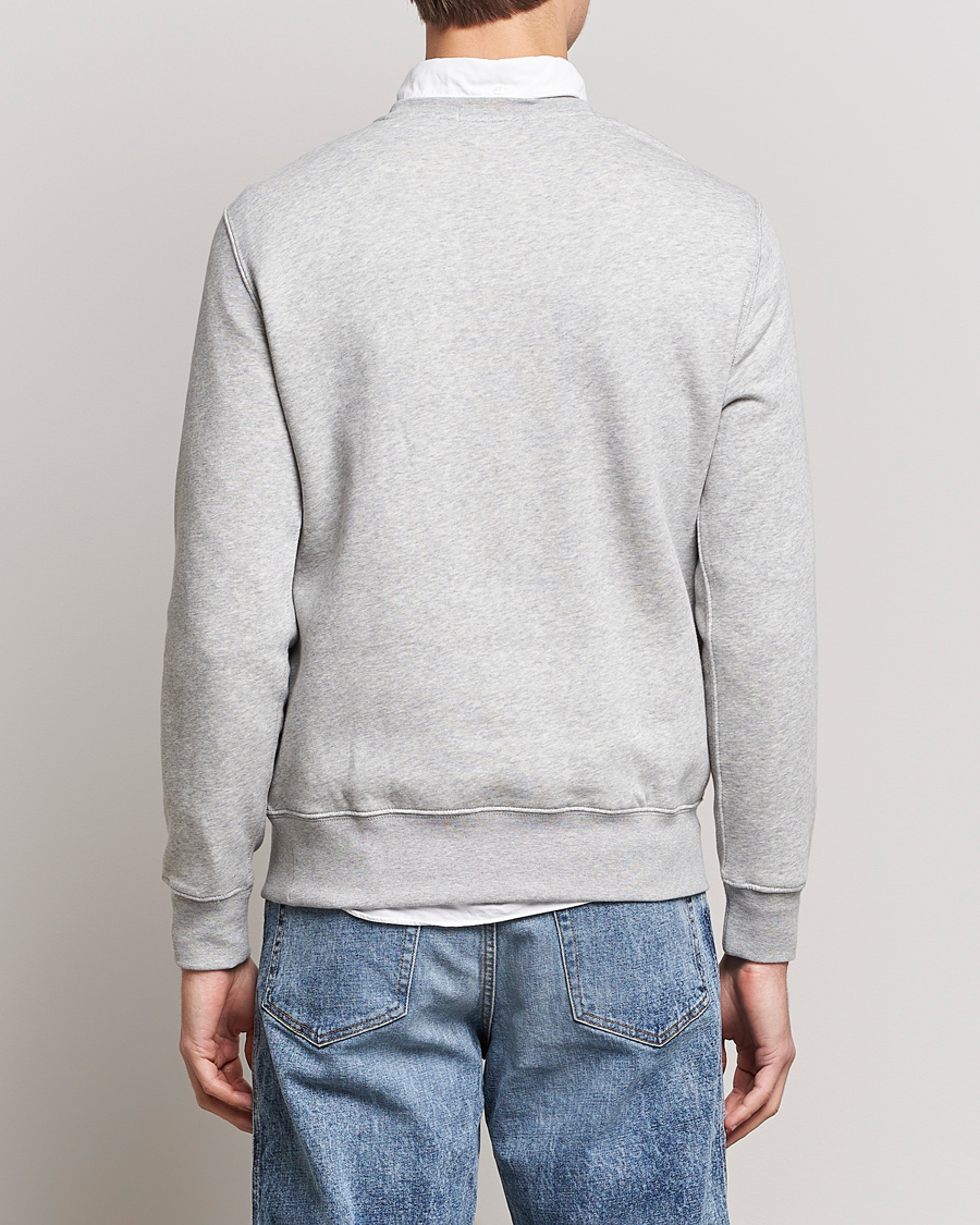 Herr | Tröjor | Polo Ralph Lauren | Magic Fleece Printed Bear Sweatshirt Andover Heather