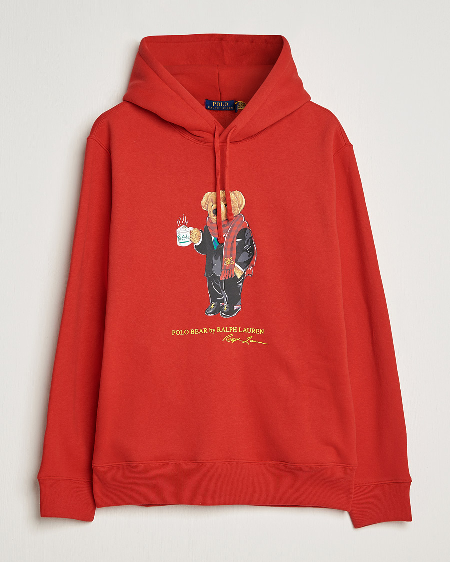Herr | Tröjor | Polo Ralph Lauren | Lunar New Year Bear Hoodie Red
