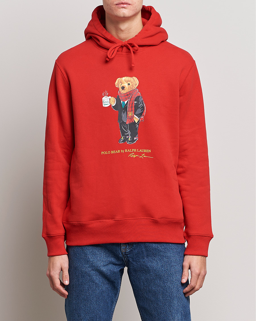 Herr | Tröjor | Polo Ralph Lauren | Lunar New Year Bear Hoodie Red