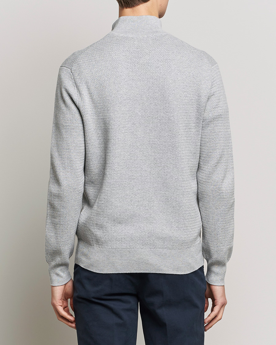 Herr | Tröjor | Polo Ralph Lauren | Textured Half Zip Andover Heather