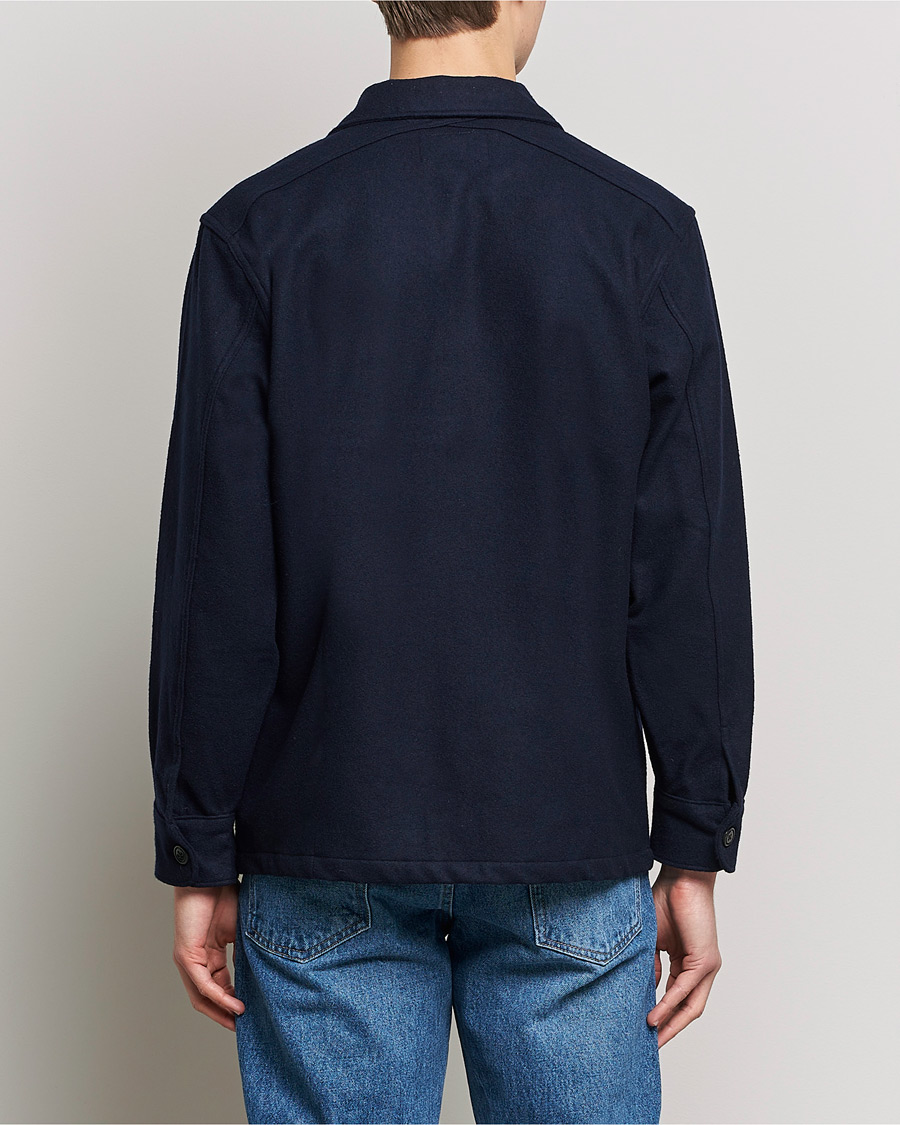 Herr | Skjortor | Polo Ralph Lauren | Wool/Nylon Pocket Overshirt Collection Navy