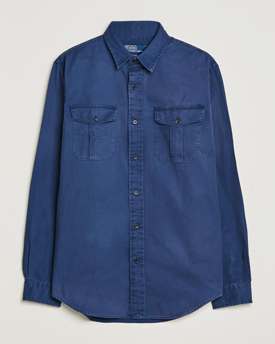 Herr | Skjortor | Polo Ralph Lauren | Classic Fit Twill Shirt Newport Navy