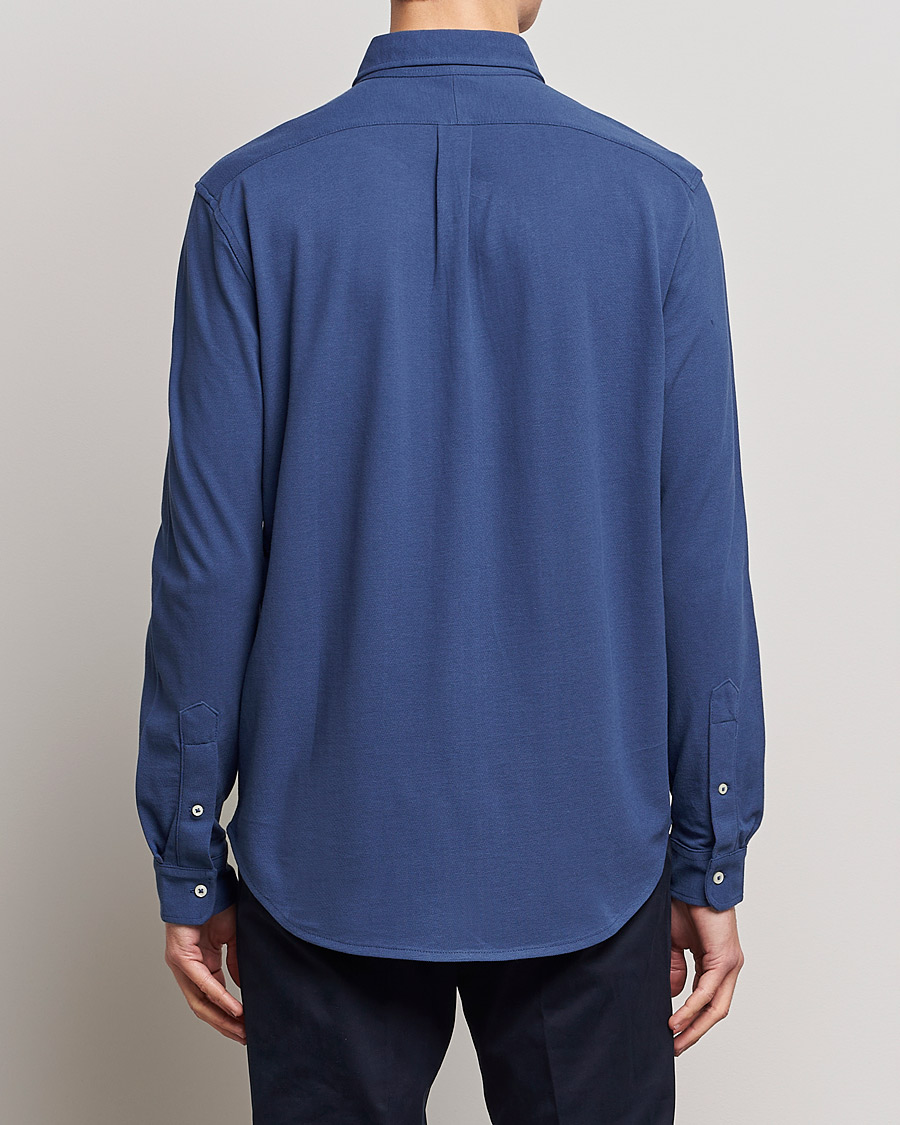 Herr | Skjortor | Polo Ralph Lauren | Featherweight Mesh Shirt Light Navy