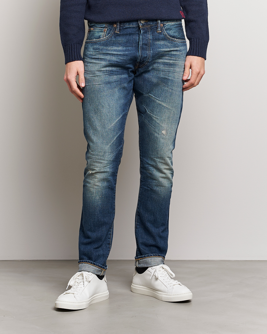 Herr | Jeans | Polo Ralph Lauren | Sullivan Korbel Selvedge Jeans Dark Blue