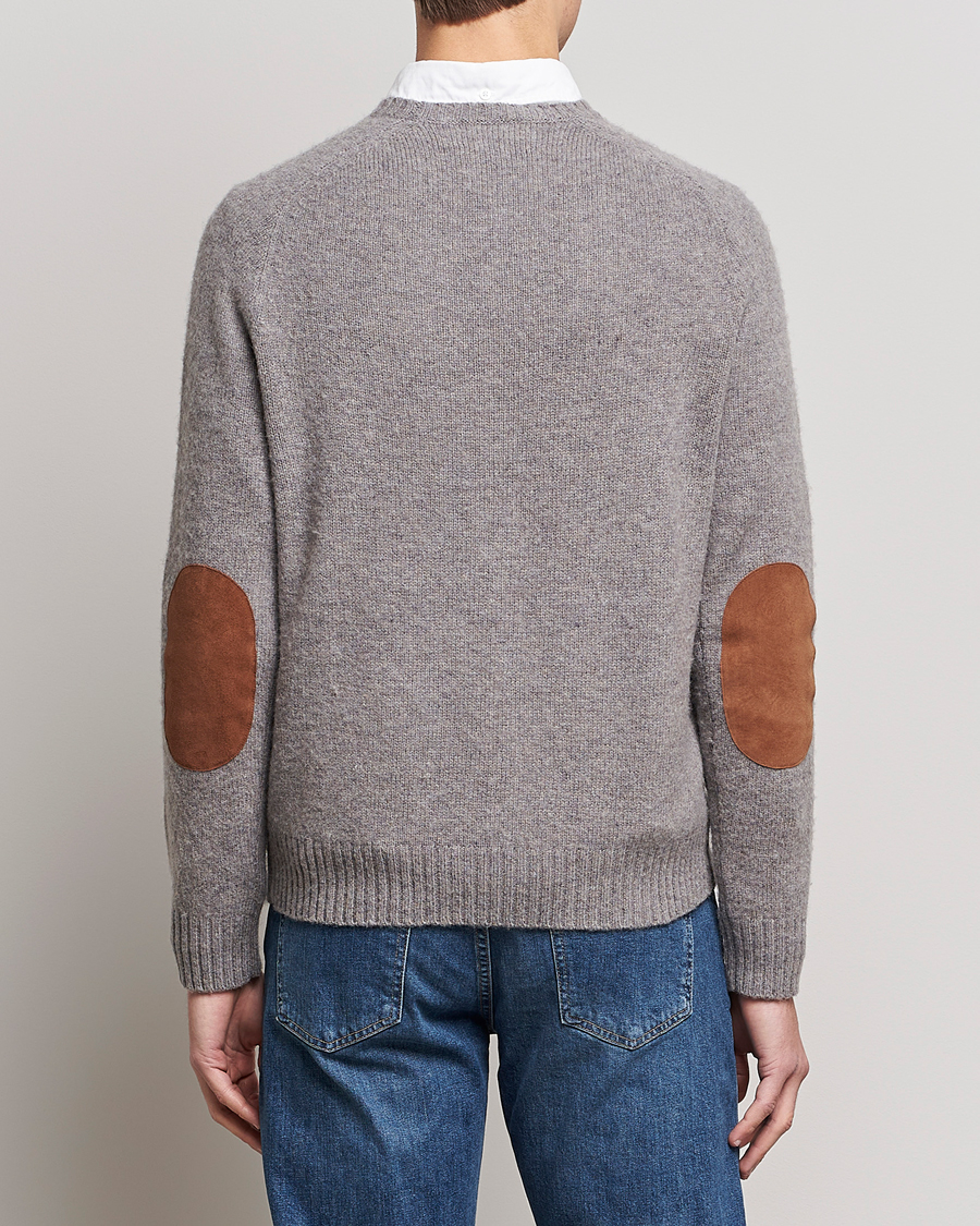 Herr | Tröjor | Polo Ralph Lauren | Wool Knitted Sweater Grey
