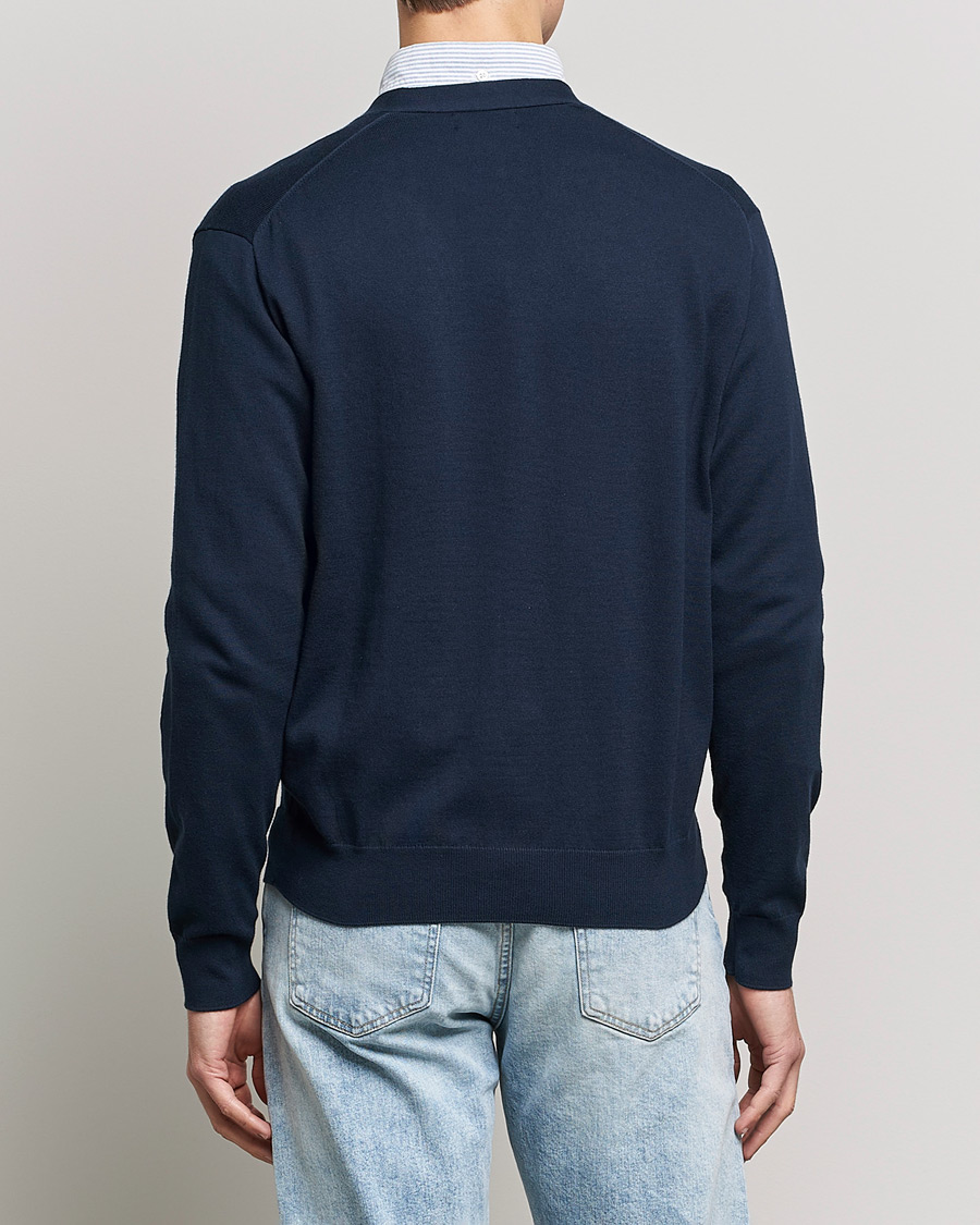 Herr | Tröjor | Polo Ralph Lauren | Cotton Cardigan Hunter Navy