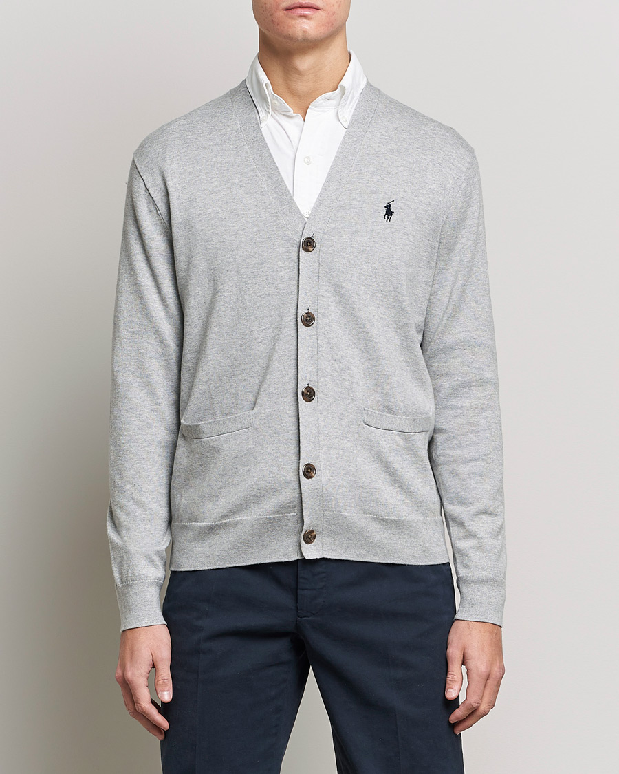 Herr | Realisation | Polo Ralph Lauren | Cotton Cardigan Andover Heather