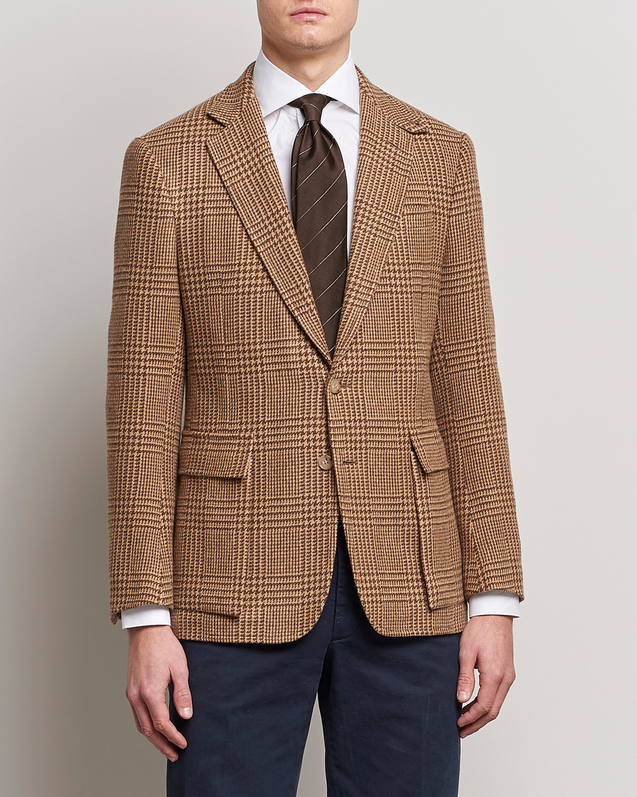 Herr | Ralph Lauren Purple Label | Ralph Lauren Purple Label | Glenplaid Sportcoat Beige/Brown