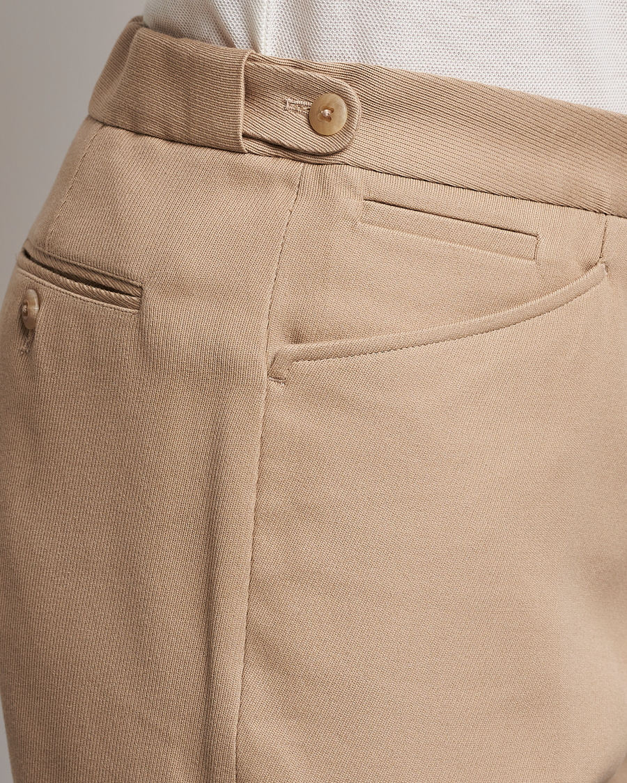 Herr | Byxor | Ralph Lauren Purple Label | Cavalry Twill Trousers Tan