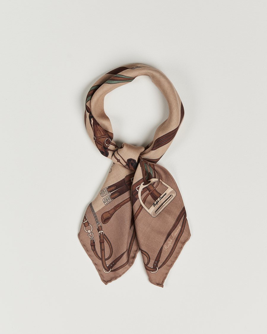 Herr | Ralph Lauren Purple Label Equestrian Cashmere Neckerchief Beige | Ralph Lauren Purple Label | Equestrian Cashmere Neckerchief Beige