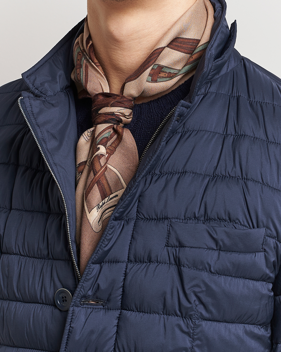 Herr | Ralph Lauren Purple Label Equestrian Cashmere Neckerchief Beige | Ralph Lauren Purple Label | Equestrian Cashmere Neckerchief Beige