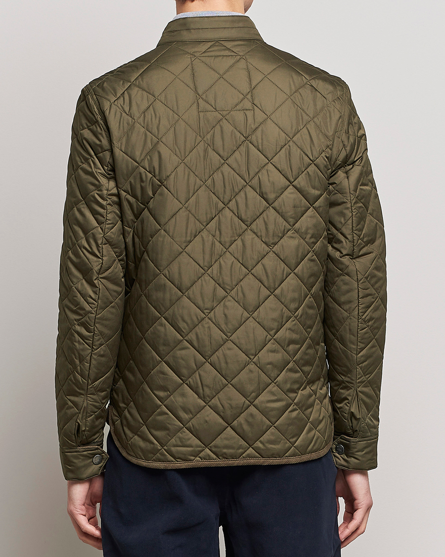 Herr | Jackor | Morris | Teddy Quilted Jacket Olive