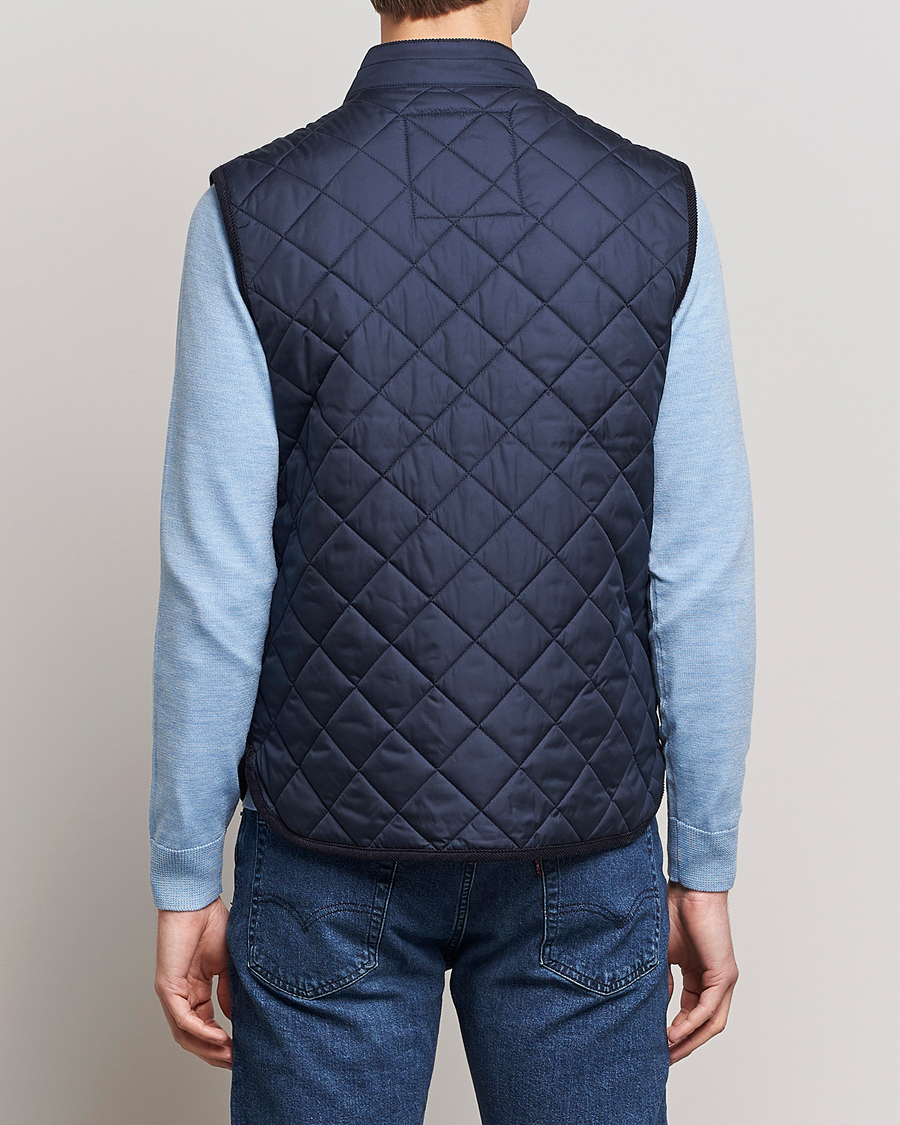Herr | Morris Teddy Quilted Vest Old Blue | Morris | Teddy Quilted Vest Old Blue