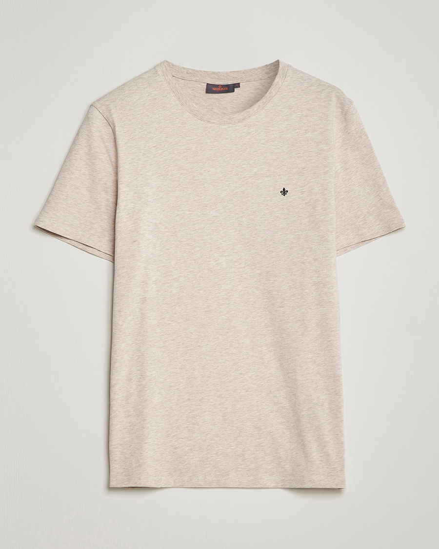 Herr | T-Shirts | Morris | James Crew Neck T-shirt Khaki