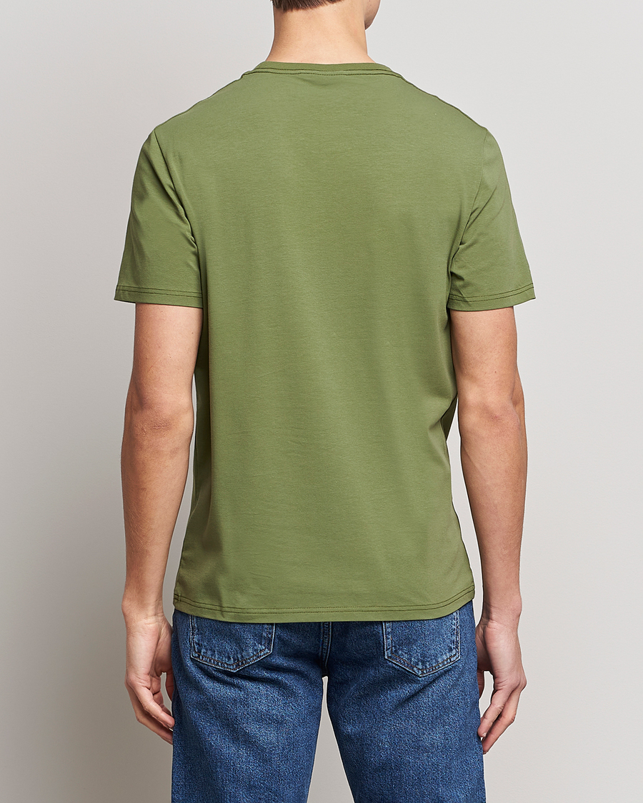 Herr | T-Shirts | Morris | James Crew Neck T-shirt Olive