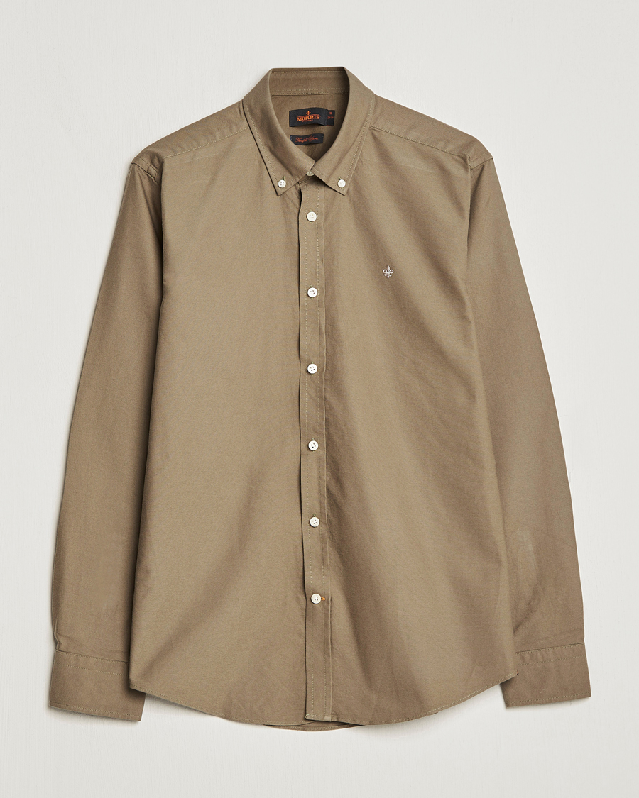 Herr | Skjortor | Morris | Douglas Oxford Shirt Olive