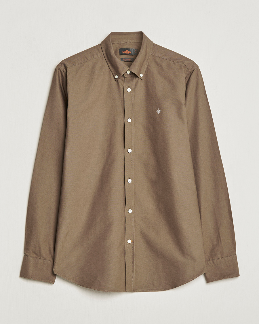 Herr | Skjortor | Morris | Douglas Oxford Shirt Brown