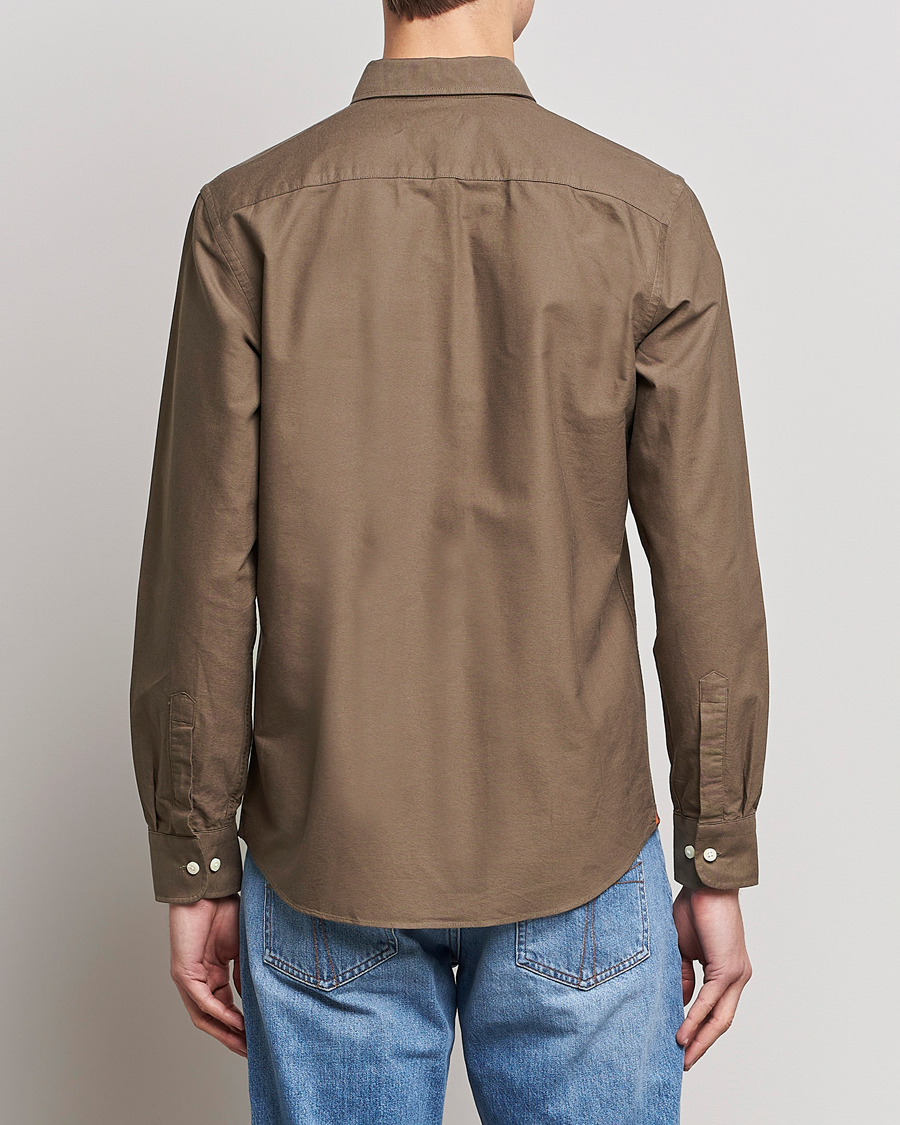 Herr | Skjortor | Morris | Douglas Oxford Shirt Brown
