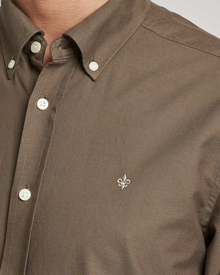 Herr | Skjortor | Morris | Douglas Oxford Shirt Brown