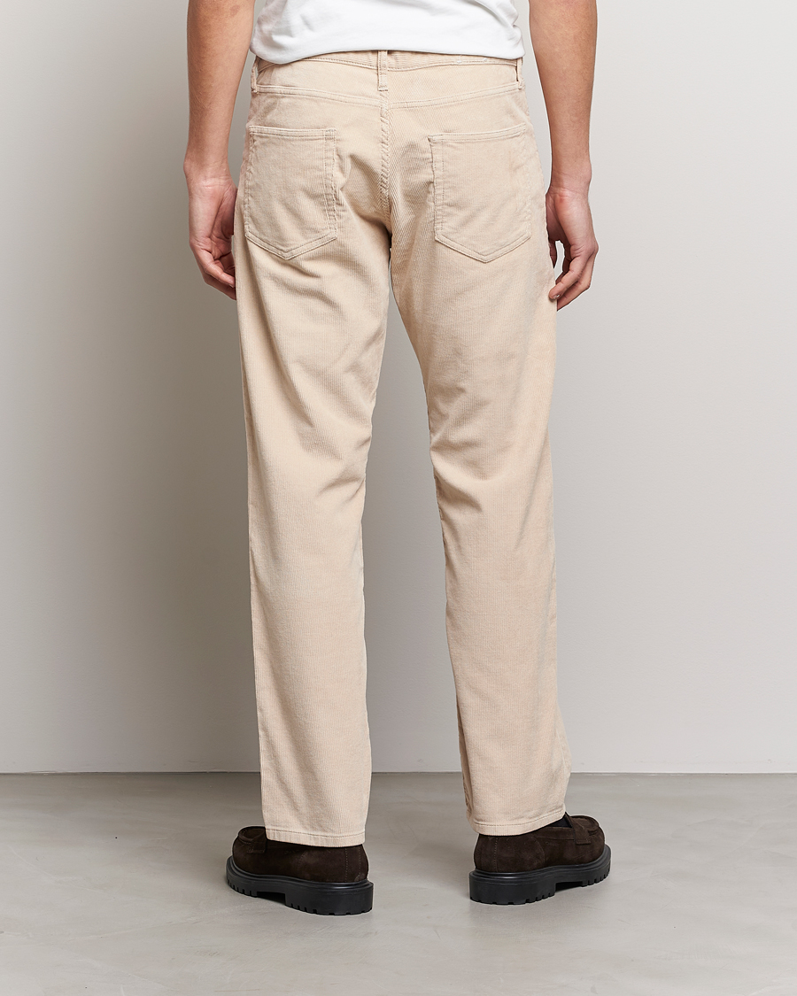Herr | Byxor | NN07 | Sonny Corduroy 5-Pocket Pants Ecru