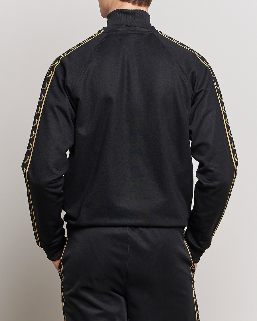 Herr | Tröjor | Fred Perry | Taped Track Jacket Black