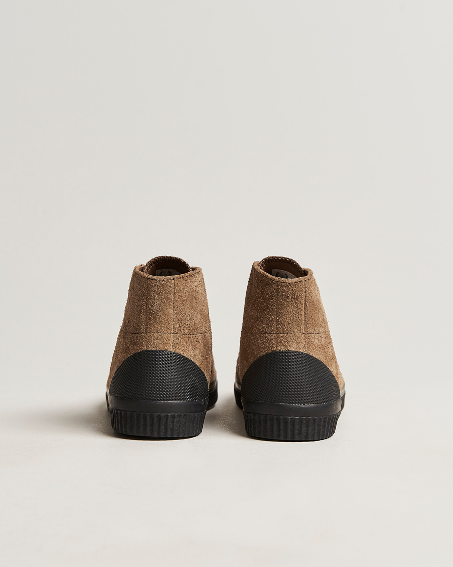 Herr | Fred Perry Huges Mid Suede Sneaker Bark | Fred Perry | Huges Mid Suede Sneaker Bark