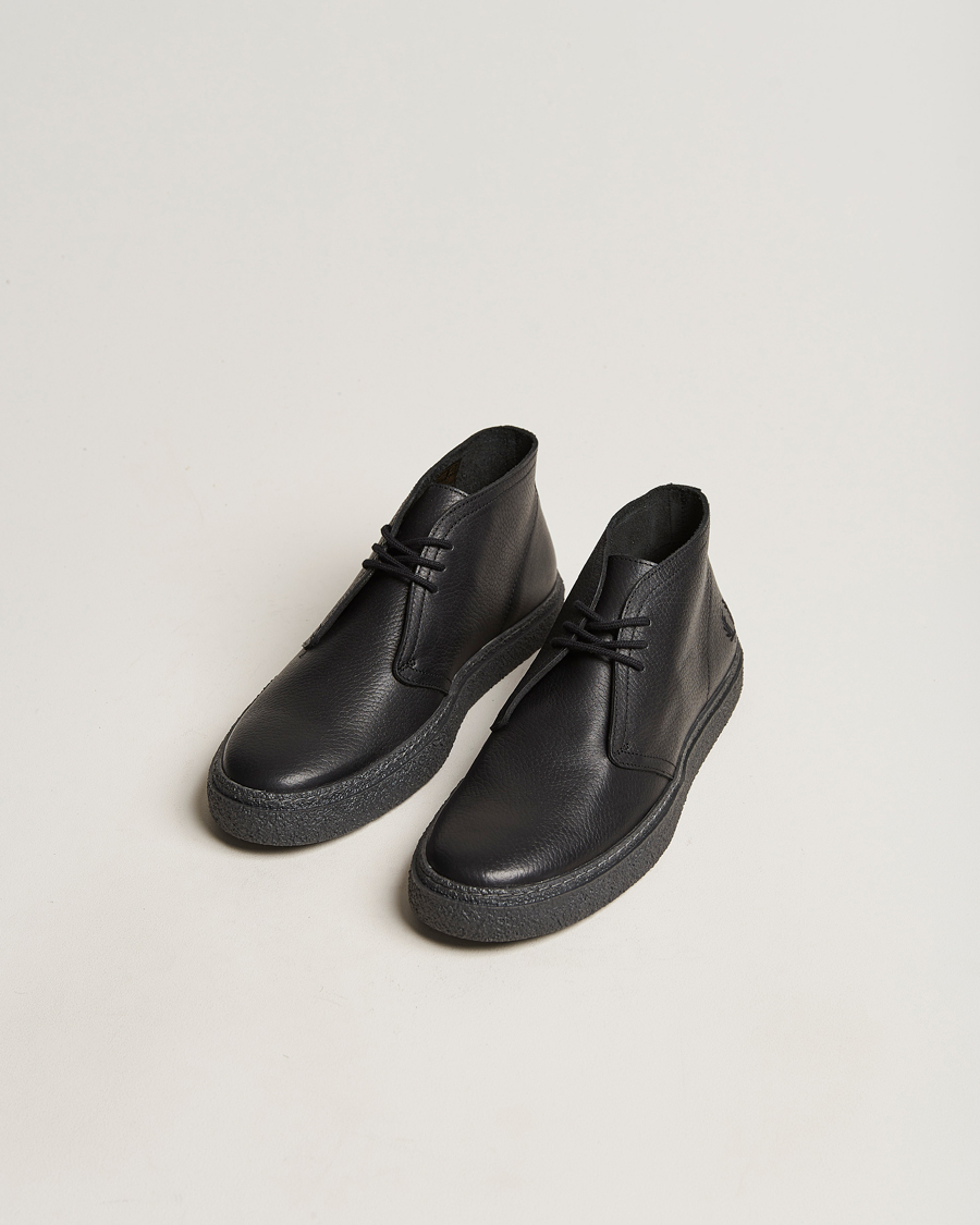 Herr | Fred Perry Hawley Leather Boot Black | Fred Perry | Hawley Leather Boot Black