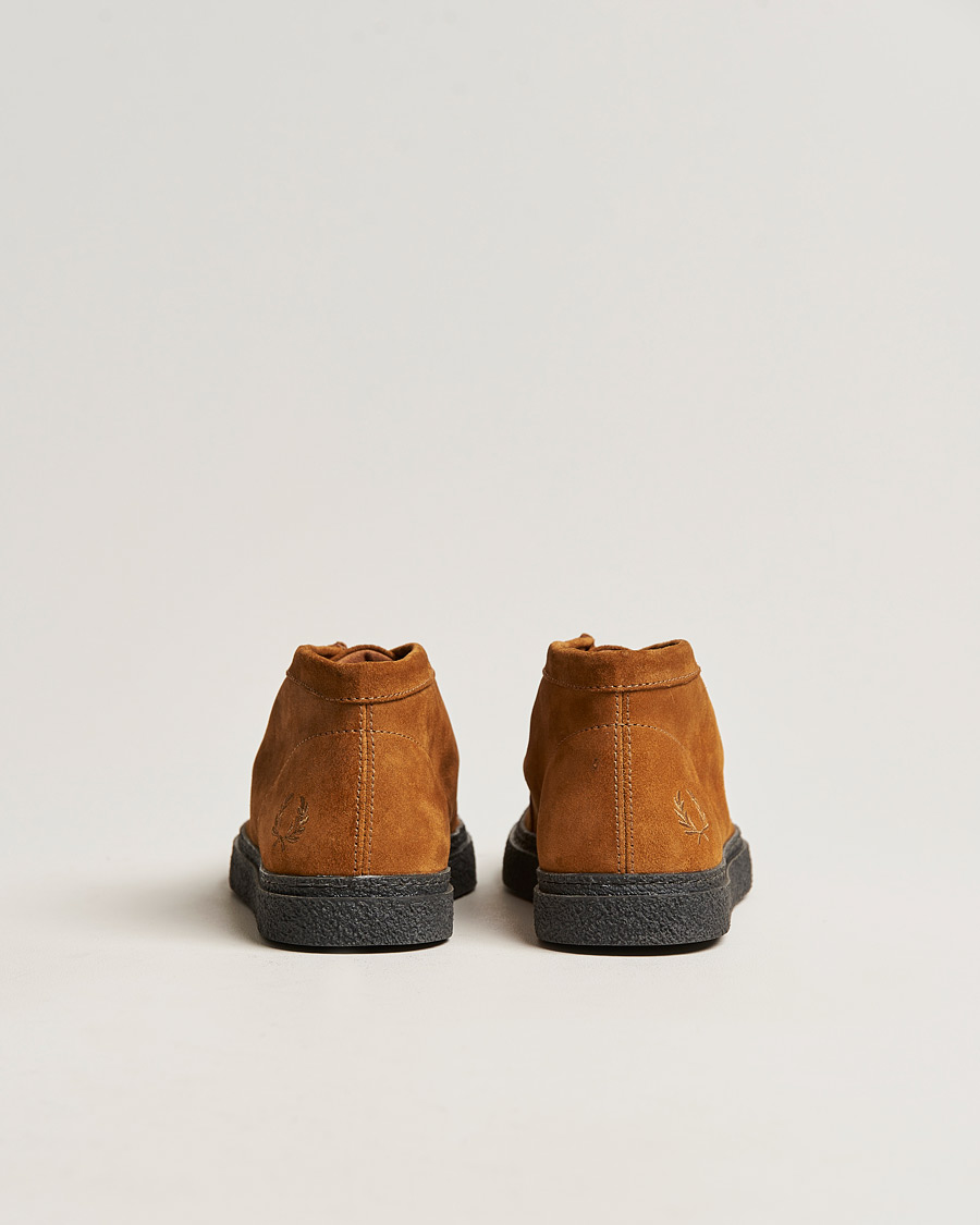 Herr | Fred Perry Dawson Mid Suede Nut Flake | Fred Perry | Dawson Mid Suede Nut Flake