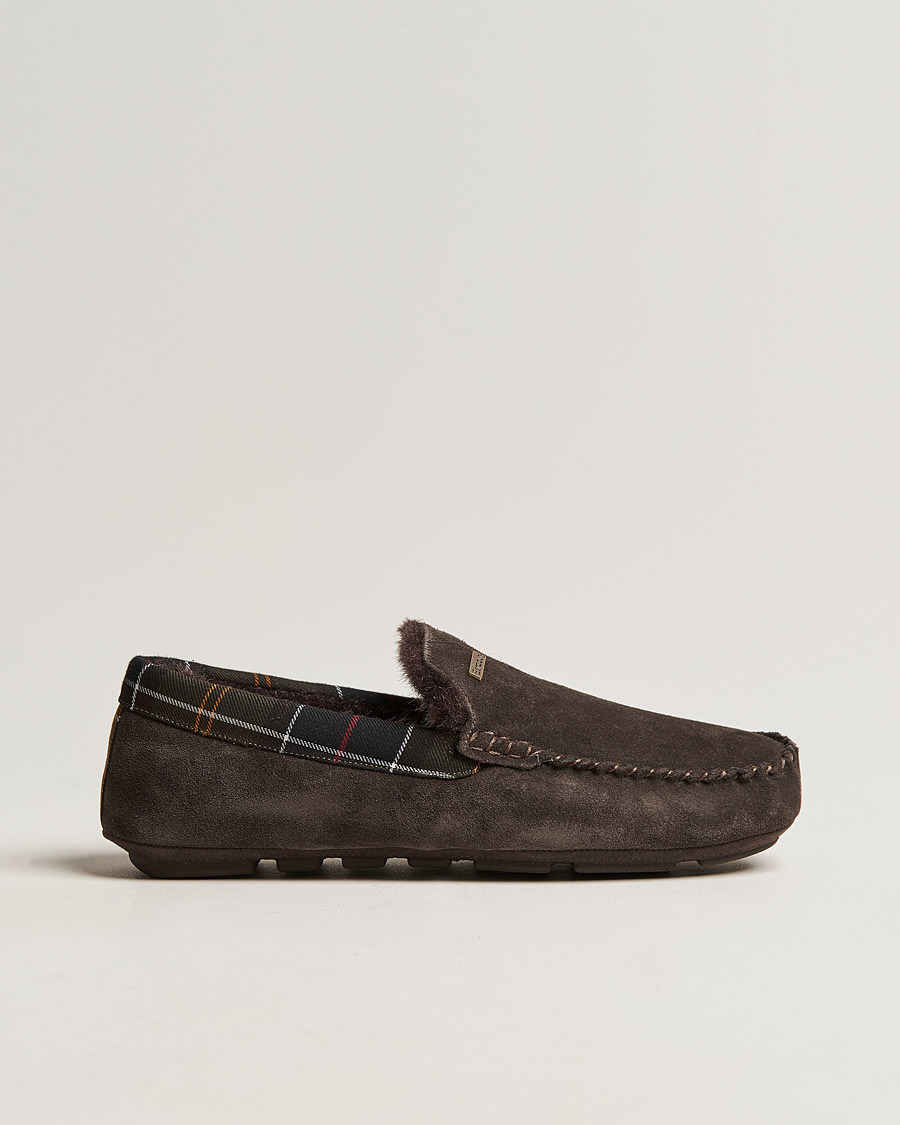 Herr | Barbour Lifestyle Monty Indoor Car Shoe Brown Suede | Barbour Lifestyle | Monty Indoor Car Shoe Brown Suede