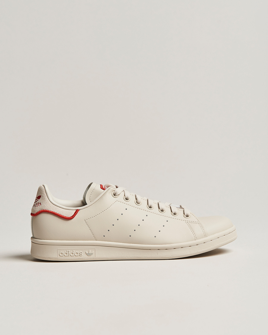 Herr | adidas Originals Stan Smith Sneaker Alumin/Cold Red | adidas Originals | Stan Smith Sneaker Alumin/Cold Red