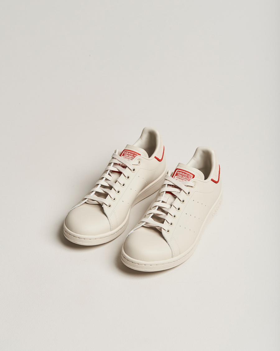 Herr | Låga sneakers | adidas Originals | Stan Smith Sneaker Alumin/Cold Red