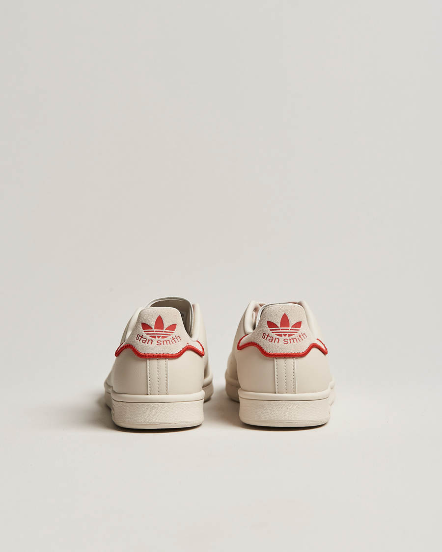 Herr | adidas Originals Stan Smith Sneaker Alumin/Cold Red | adidas Originals | Stan Smith Sneaker Alumin/Cold Red