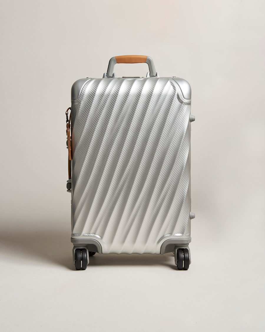 Herr | Väskor | TUMI | International Carry-on Aluminum Trolley Texture Silver
