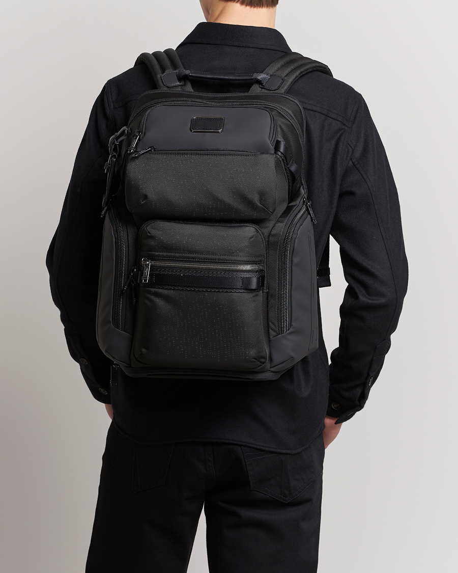 Herr | TUMI Alpha Bravo Nomadic Backpack Black | TUMI | Alpha Bravo Nomadic Backpack Black