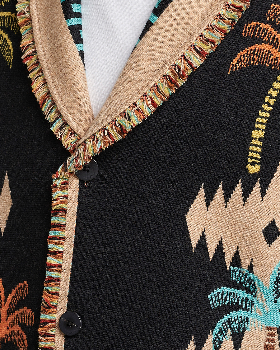Herr | Tröjor | Alanui | Palm Tree Jacquard Cardigan Multicolor