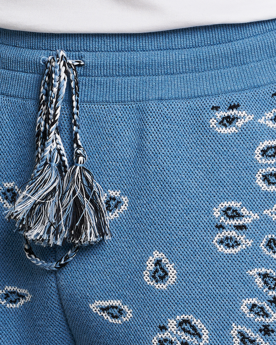 Herr | Shorts | Alanui | Bandana Print Shorts Light Blue