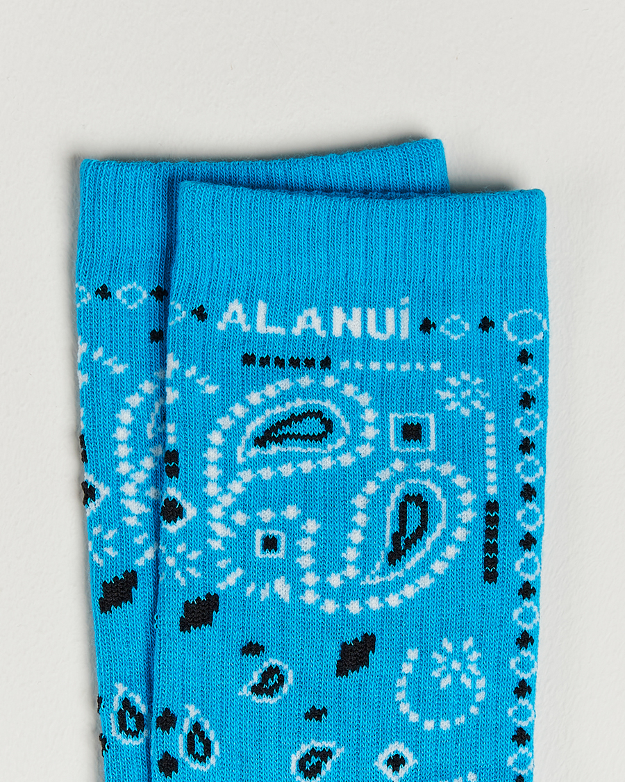 Herr | Underkläder | Alanui | Bandana Socks Light Blue