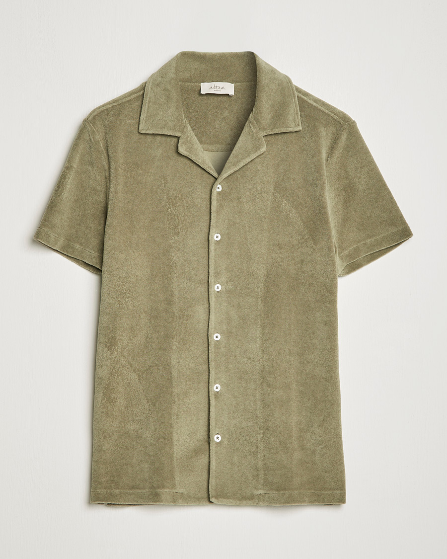 Herr | Skjortor | Altea | Terry Bowling Shirt Olive
