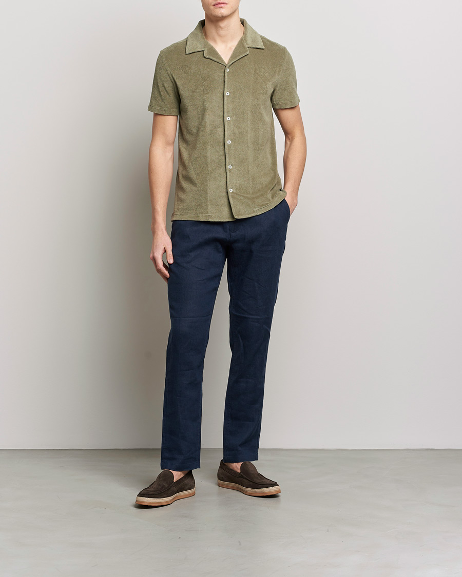 Herr | Skjortor | Altea | Terry Bowling Shirt Olive