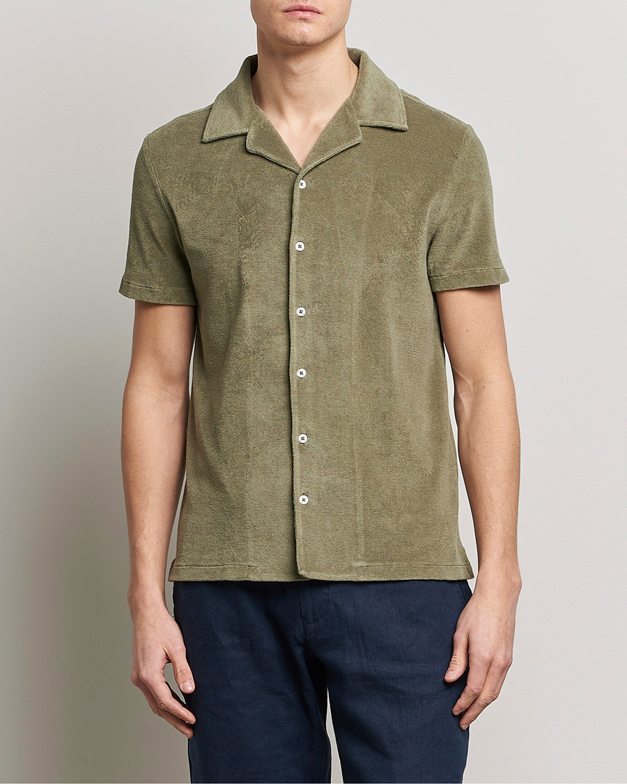 Herr |  | Altea | Terry Bowling Shirt Olive