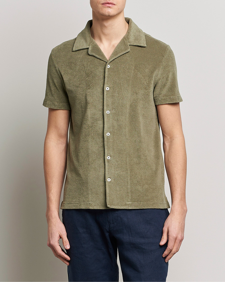 Herr | Skjortor | Altea | Terry Bowling Shirt Olive