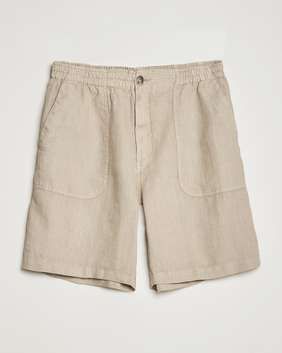 Herr | Shorts | Altea | Linen Shorts Beige