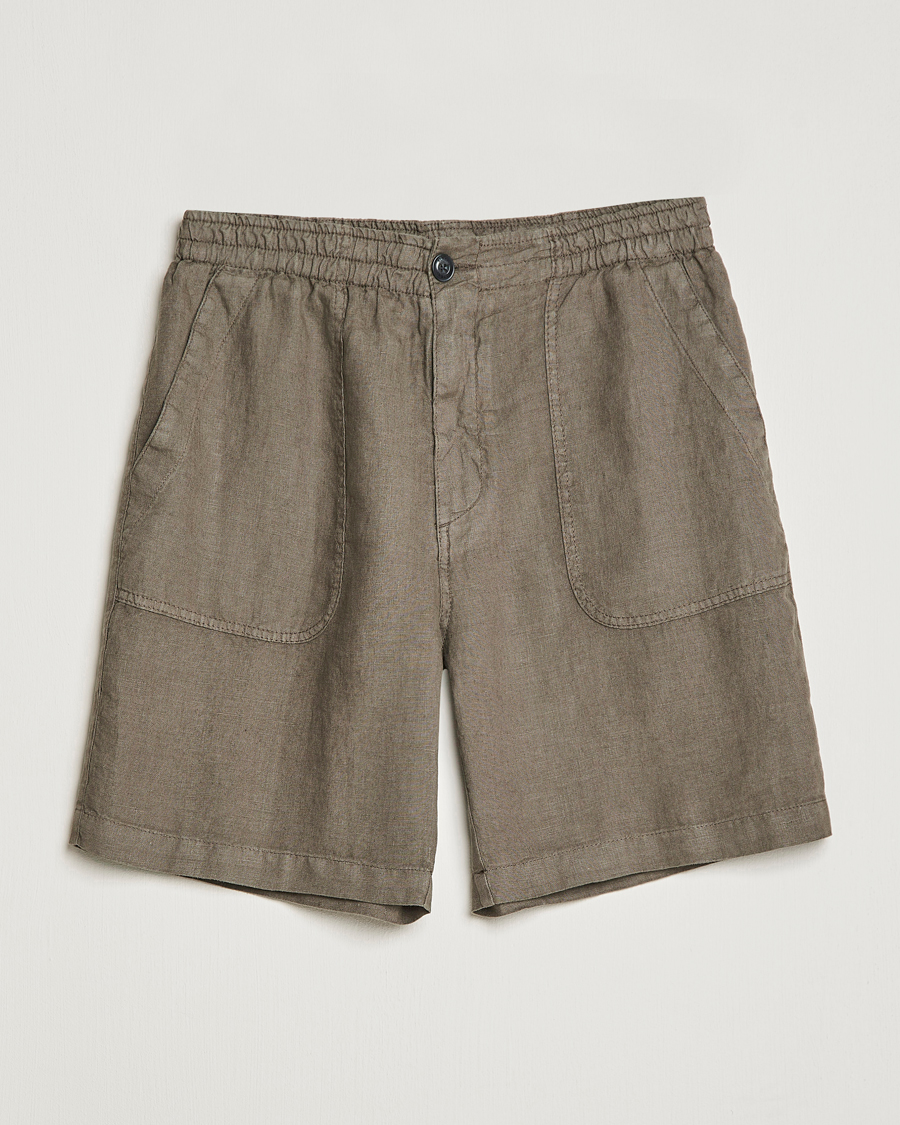 Herr | Shorts | Altea | Linen Shorts Olive