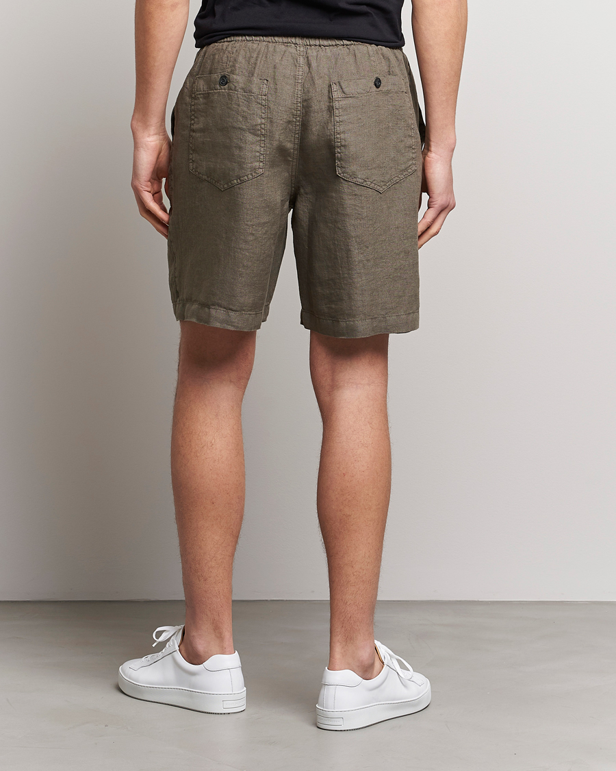 Herr | Shorts | Altea | Linen Shorts Olive
